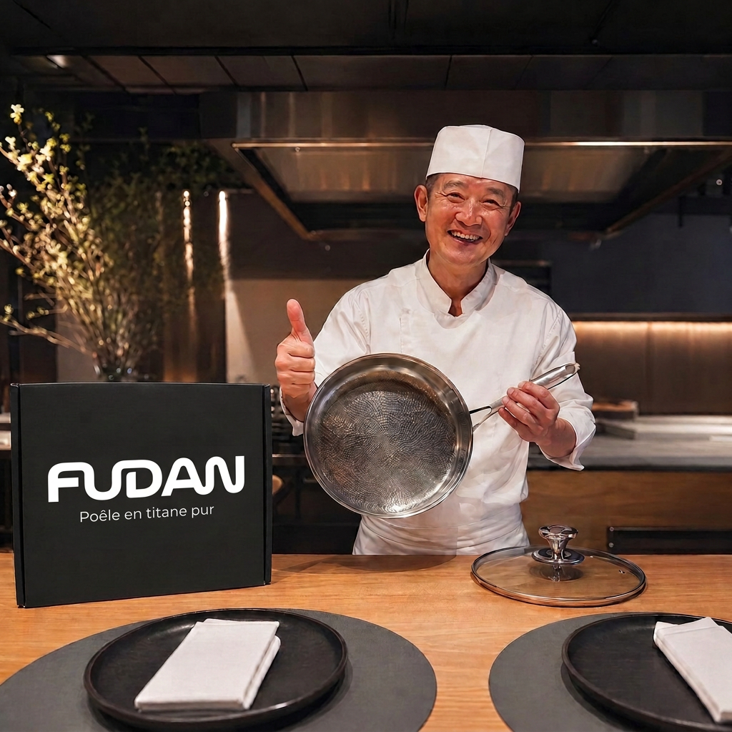 Cuisiner avec la poêle FUDAN